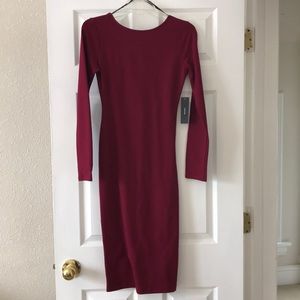 NEW // Lulus Va Va Boom Backless Midi Dress